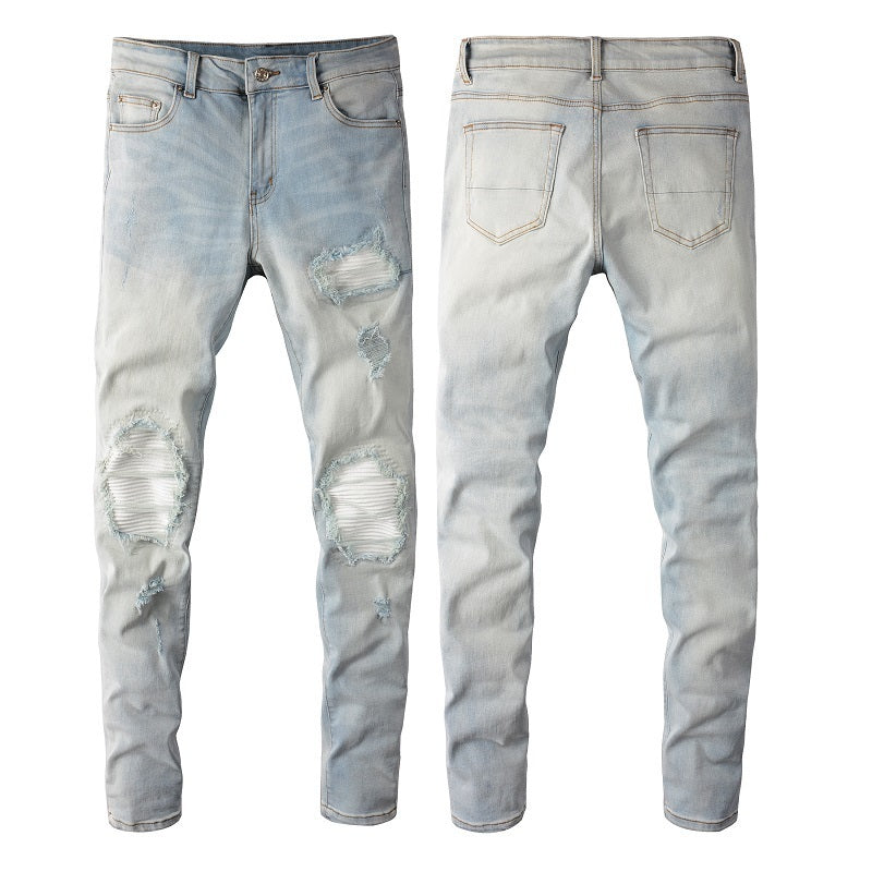 Men Trendy Jeans High-street trendy apparel