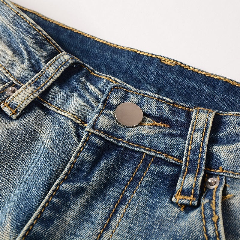Men Trendy Jeans High-street trendy apparel