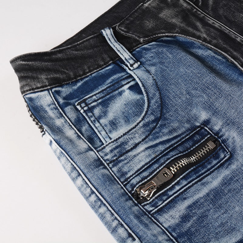Men Trendy Jeans High-street trendy apparel