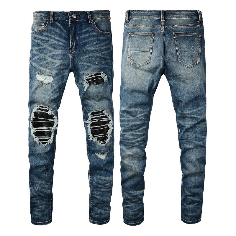 Men Trendy Jeans High-street trendy apparel