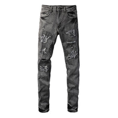 Men Trendy Jeans High-street trendy apparel
