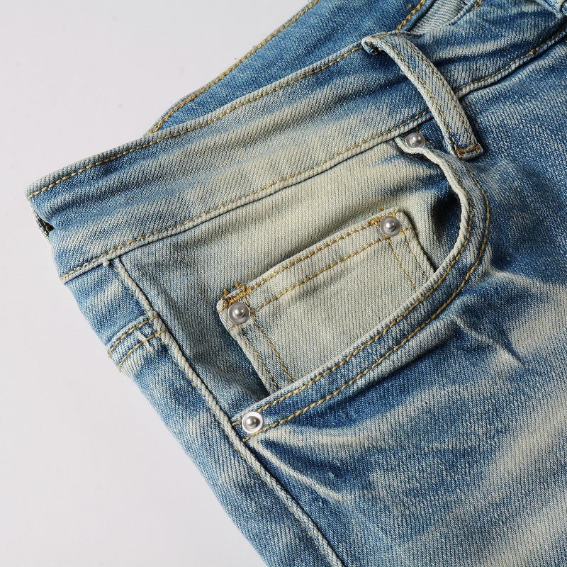 Men Trendy Jeans High-street trendy apparel