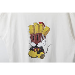 VTG T Shirts Men Creative Pure Cotton High-Street Fashion
