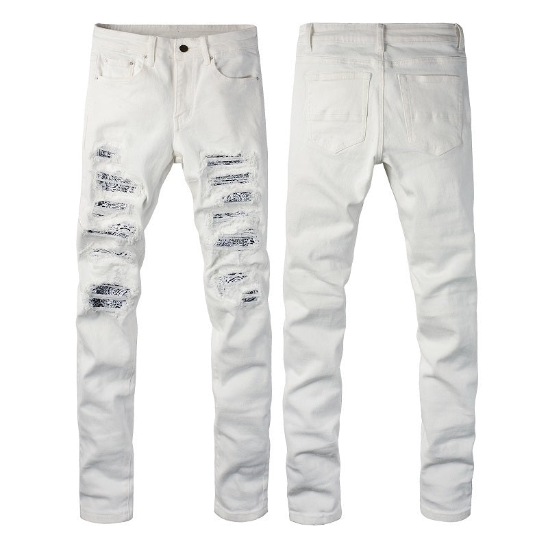 Men Trendy Jeans High-street trendy apparel