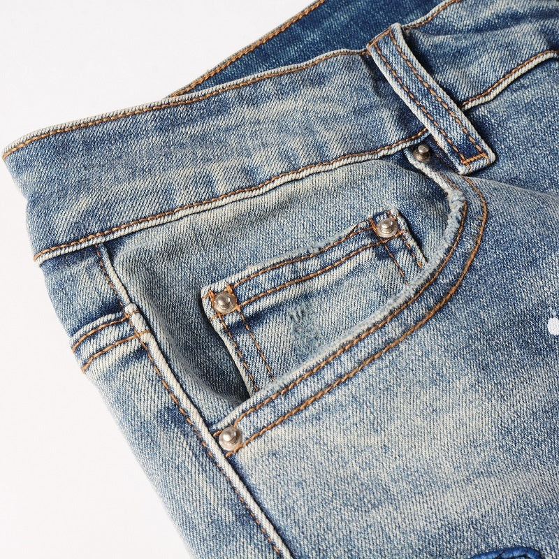 Men Trendy Jeans High-street trendy apparel