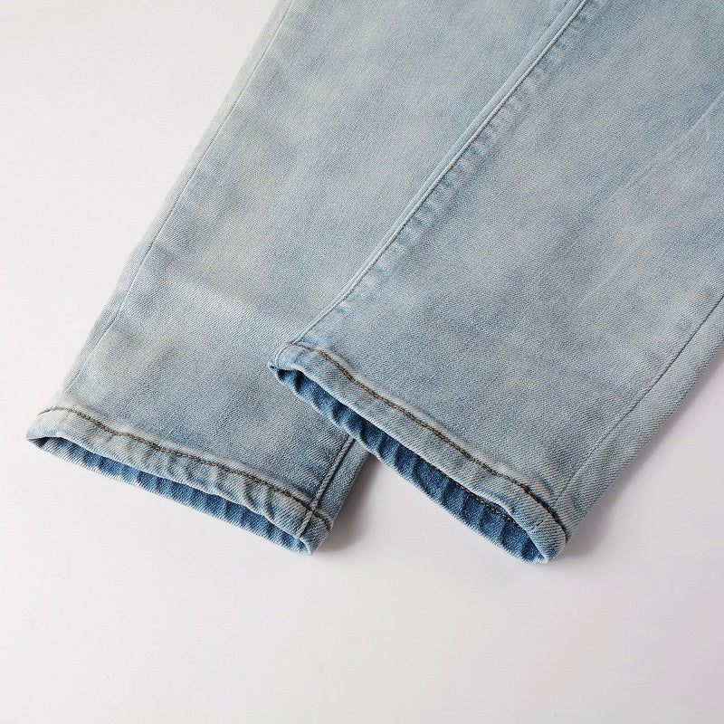 Men Trendy Jeans High-street trendy apparel