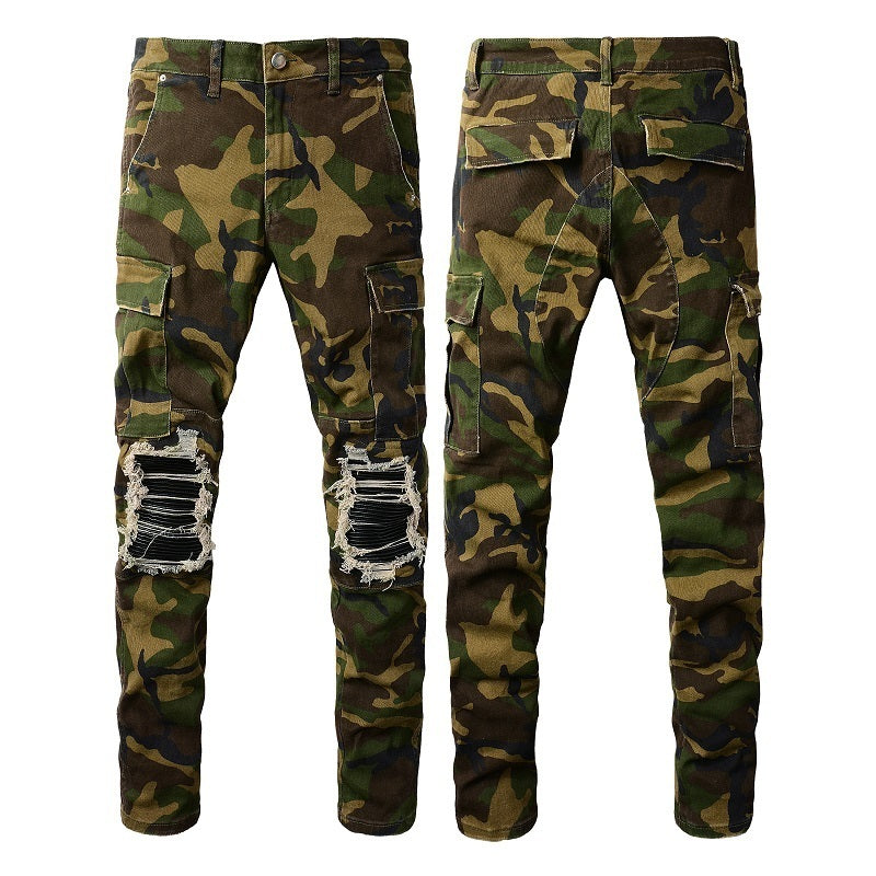 Men Trendy Jeans High-street trendy apparel