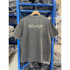 VTG T Shirts Men Creative Pure Cotton High-Street Fashion