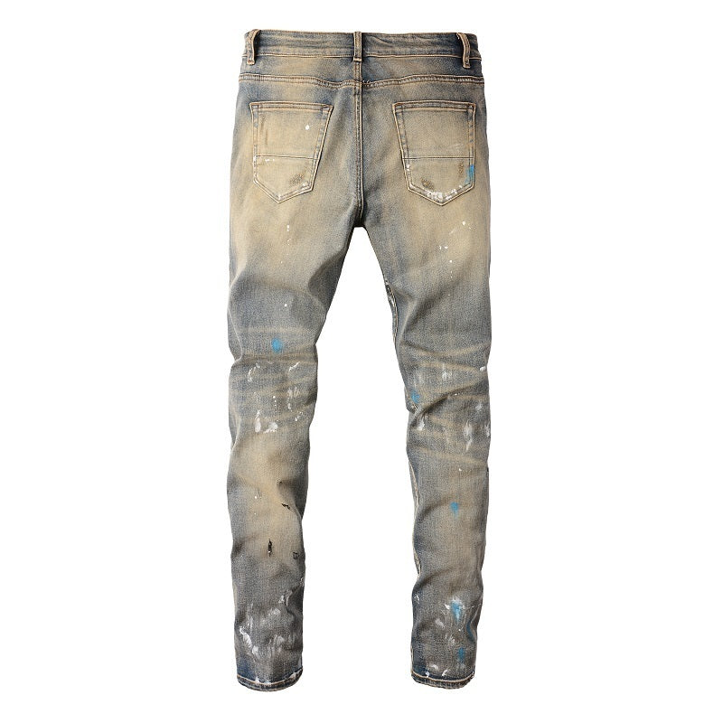 Men Trendy Jeans High-street trendy apparel