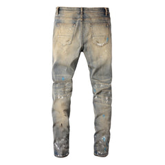 Men Trendy Jeans High-street trendy apparel