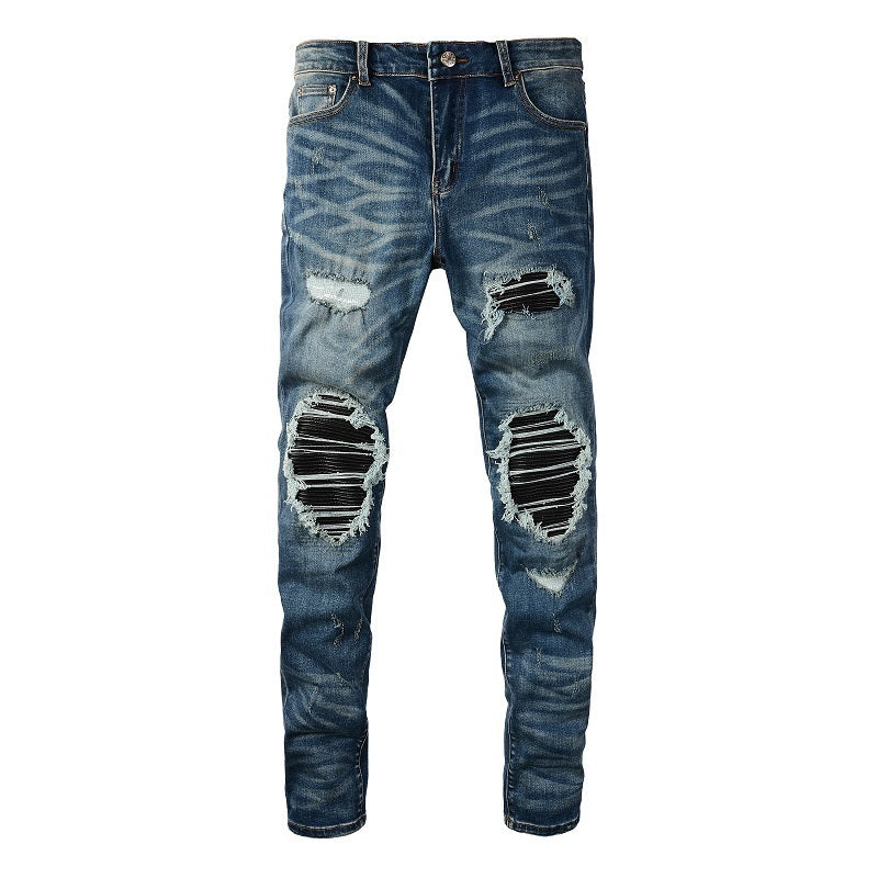Men Trendy Jeans High-street trendy apparel