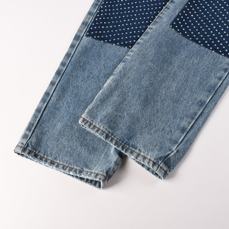 Men Trendy Jeans High-street trendy apparel