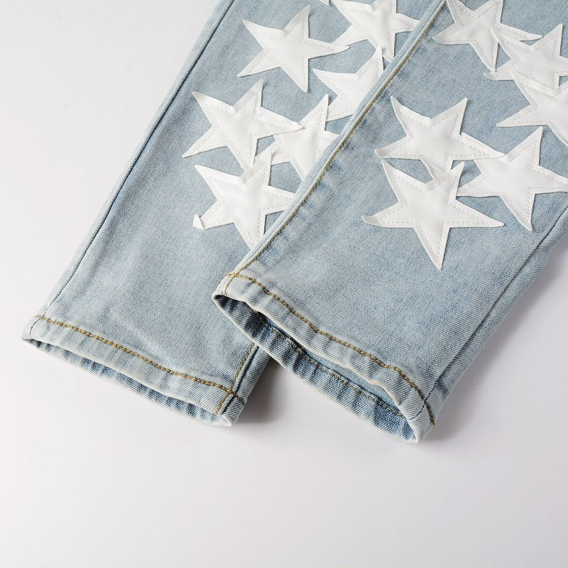 Men Trendy Jeans High-street trendy apparel