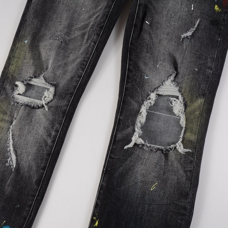 Men Trendy Jeans High-street trendy apparel