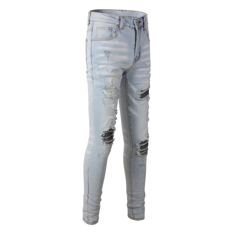 Men Trendy Jeans High-street trendy apparel