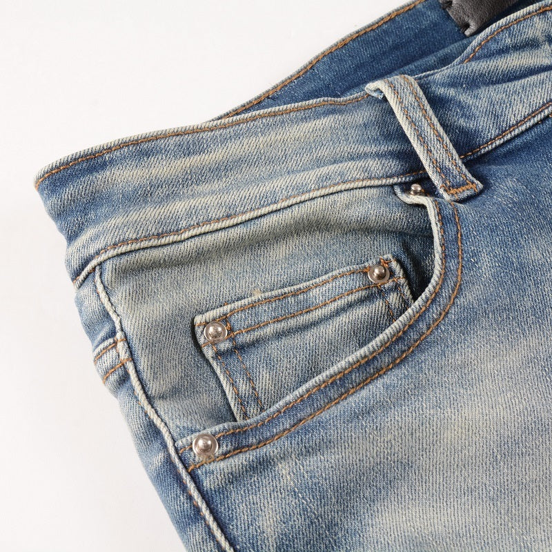 Men Trendy Jeans High-street trendy apparel