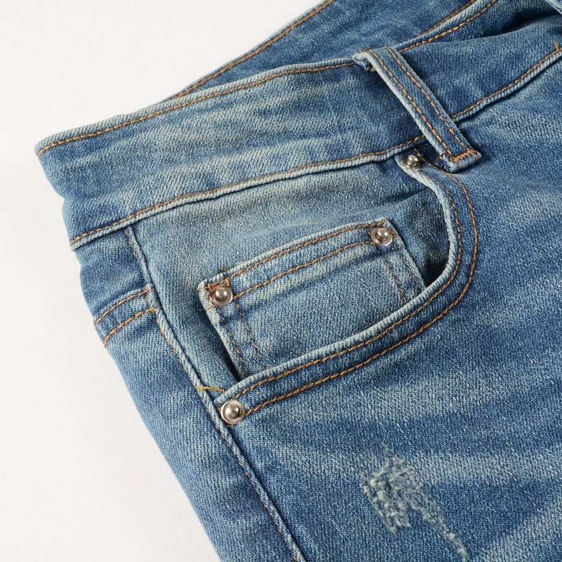 Men Trendy Jeans High-street trendy apparel