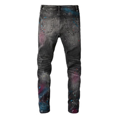Men Trendy Jeans High-street trendy apparel