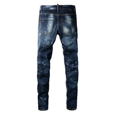 Men Trendy Jeans High-street trendy apparel