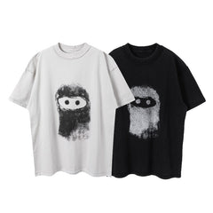 VTG T Shirts Men Creative Pure Cotton High-Street Fashion