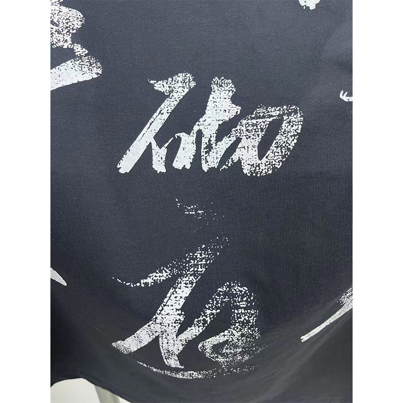 VTG T Shirts Men Creative Pure Cotton High-Street Fashion