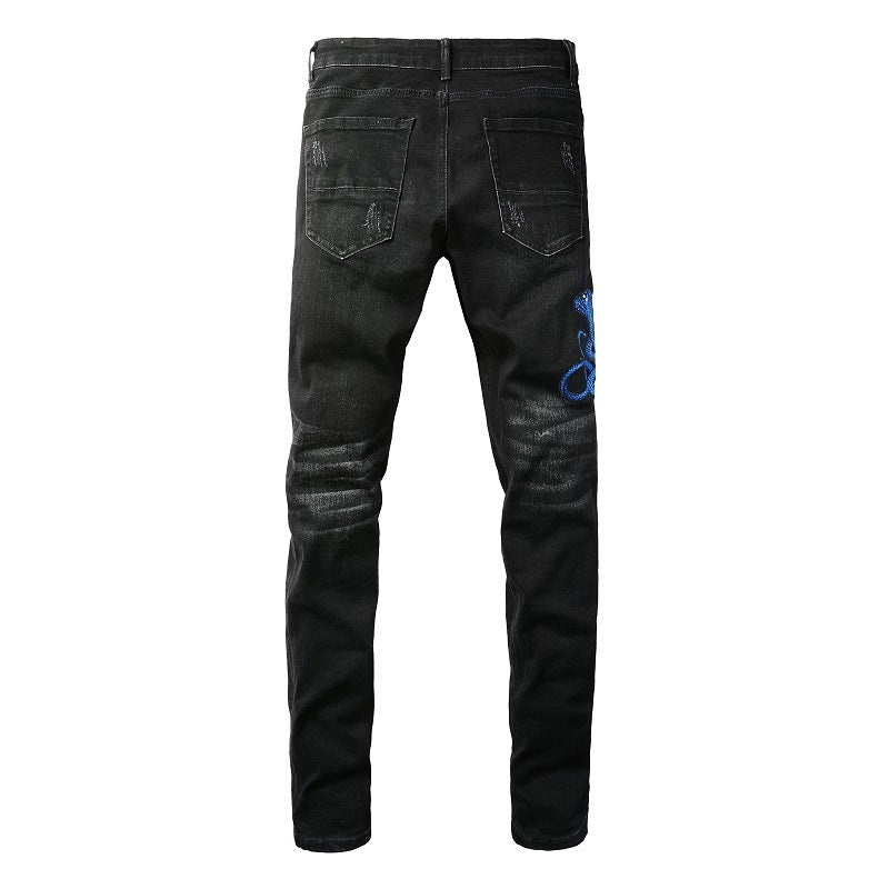 Men Trendy Jeans High-street trendy apparel