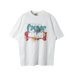 VTG T Shirts Men Creative Pure Cotton High-Street Fashion