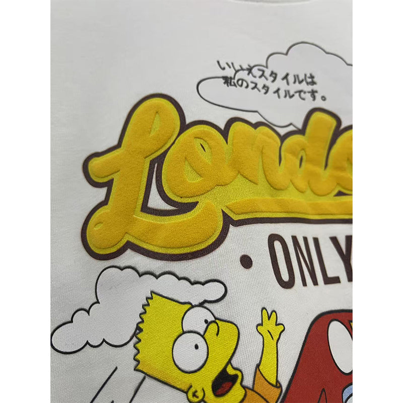 VTG T Shirts Men Creative Pure Cotton High-Street Fashion