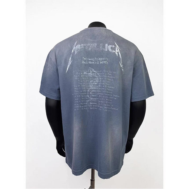VTG T Shirts Men Creative Pure Cotton High-Street Fashion