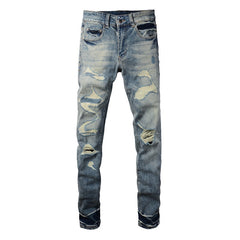 Men Trendy Jeans High-street trendy apparel