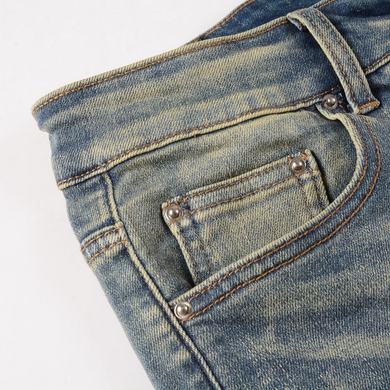 Men Trendy Jeans High-street trendy apparel