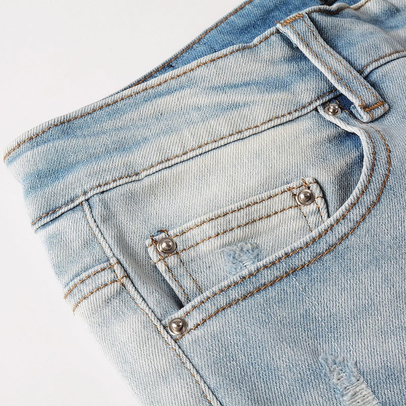 Men Trendy Jeans High-street trendy apparel