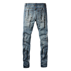 Men Trendy Jeans High-street trendy apparel