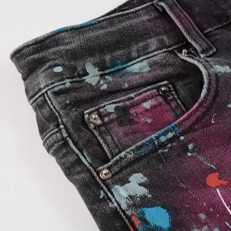 Men Trendy Jeans High-street trendy apparel
