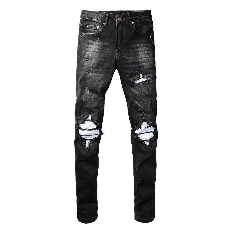 Men Trendy Jeans High-street trendy apparel