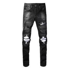 Men Trendy Jeans High-street trendy apparel