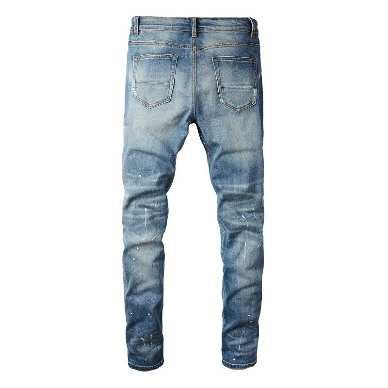 Men Trendy Jeans High-street trendy apparel