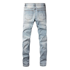 Men Trendy Jeans High-street trendy apparel