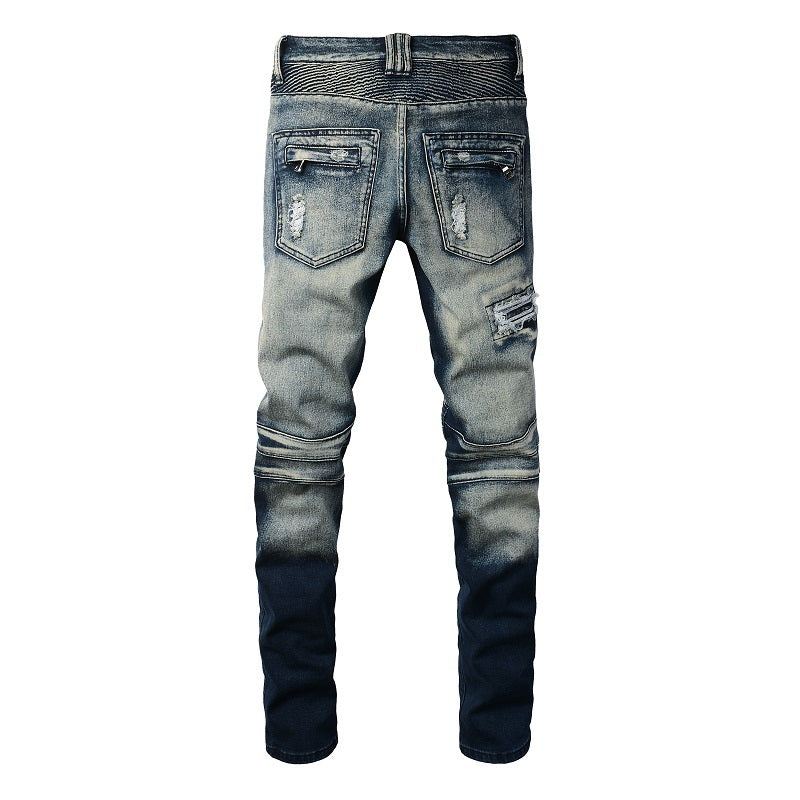 Men Trendy Jeans High-street trendy apparel