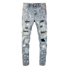 Men Trendy Jeans High-street trendy apparel