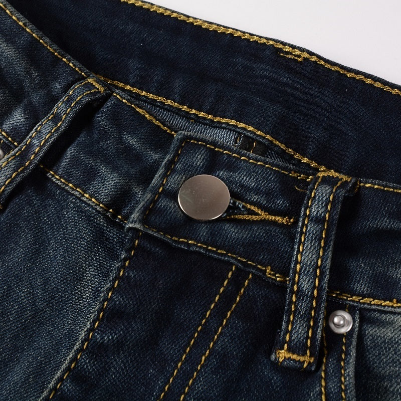 Men Trendy Jeans High-street trendy apparel