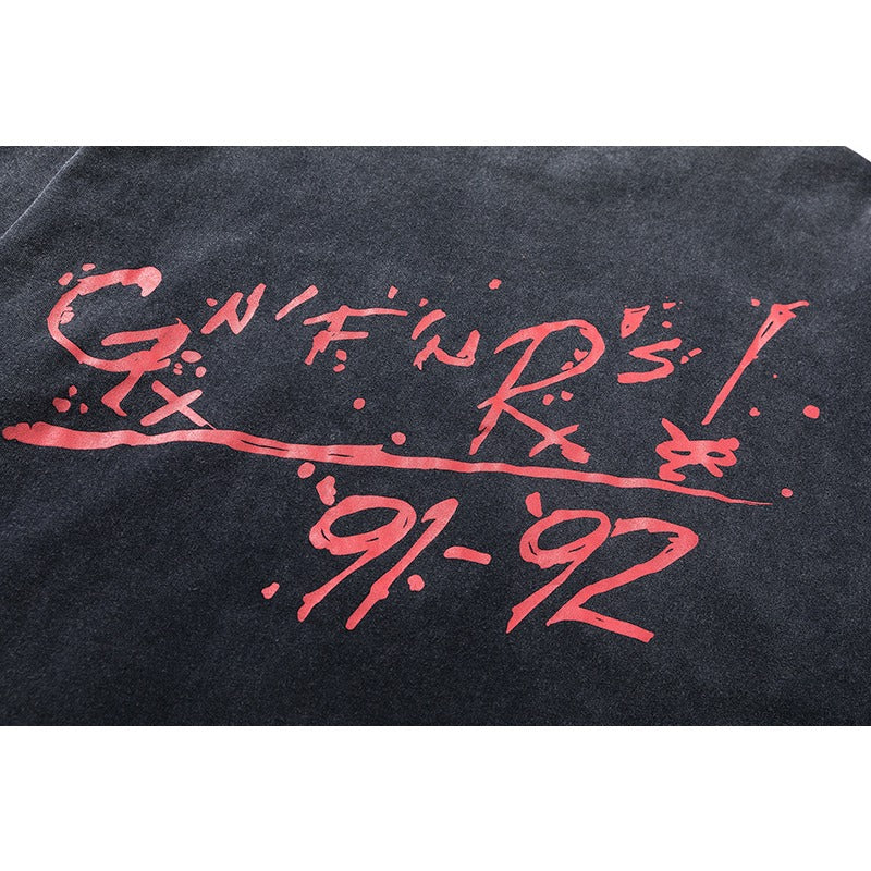 VTG T Shirts Men Creative Pure Cotton High-Street Fashion