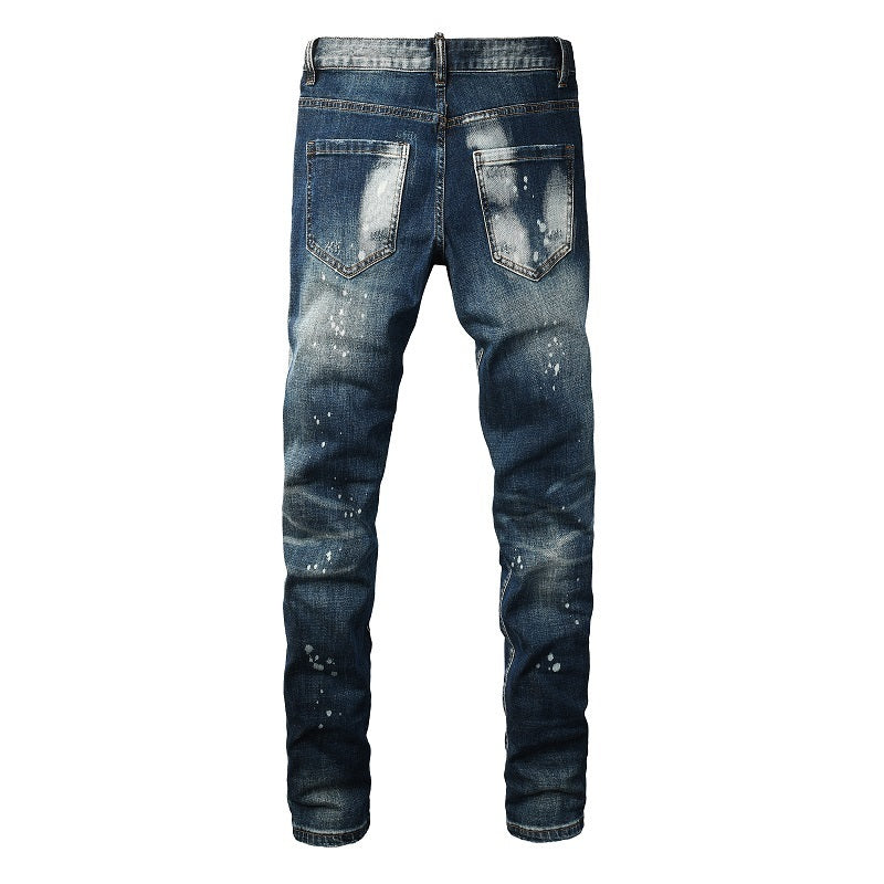 Men Trendy Jeans High-street trendy apparel