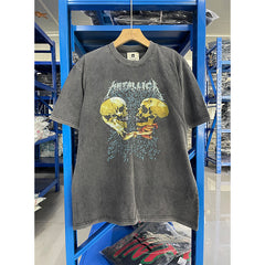 VTG T Shirts Men Creative Pure Cotton High-Street Fashion