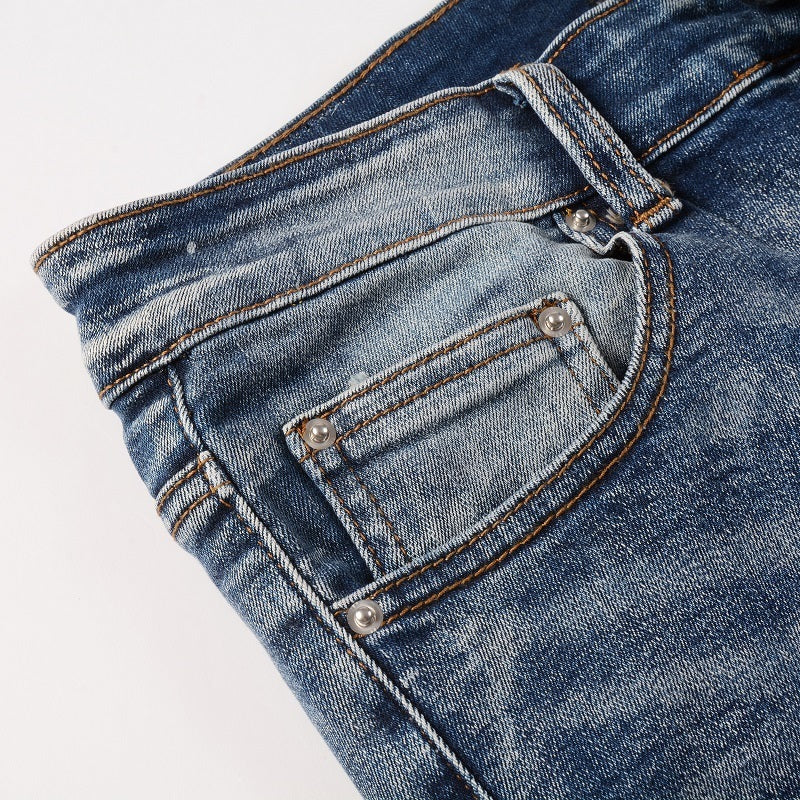 Men Trendy Jeans High-street trendy apparel