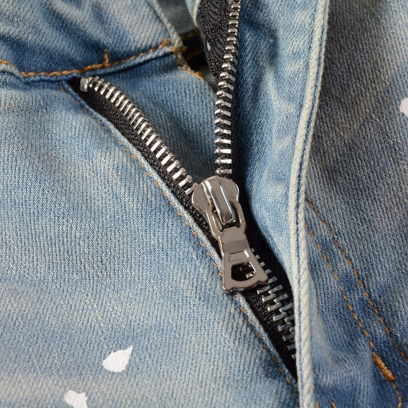 Men Trendy Jeans High-street trendy apparel