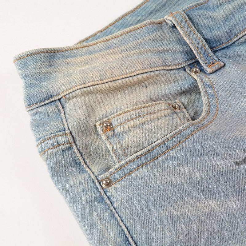 Men Trendy Jeans High-street trendy apparel
