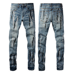 Men Trendy Jeans High-street trendy apparel