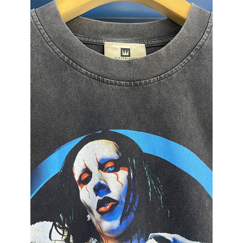 VTG T Shirts Men Creative Pure Cotton High-Street Fashion
