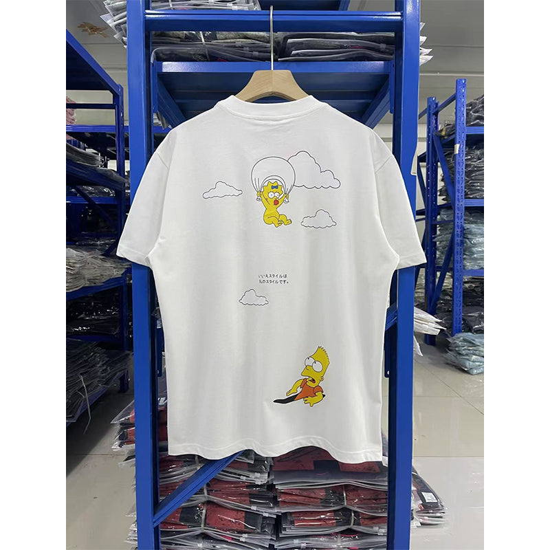 VTG T Shirts Men Creative Pure Cotton High-Street Fashion